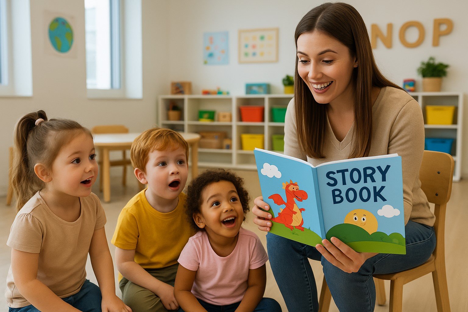 Actividades multimedia y juegos para preescolares en Toolset